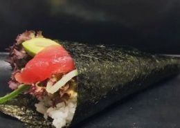 Tonijn handrol Sushi