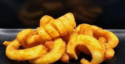 Gekrulde friet