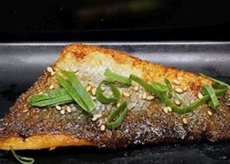 Gegrilde zeebaars Yugo